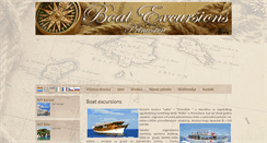 Desktop Screenshot of boat-excursions.com